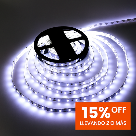 TIRA LED 5 METROS BLANCA